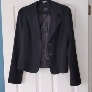 Black suit jacket